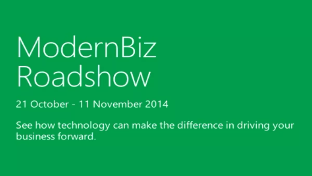 Auckland final stop for Microsoft's ModernBiz roadshow on Tuesday