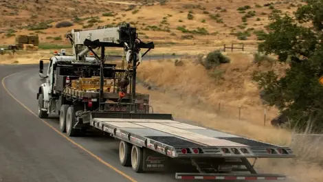 How to use a transport trailer properly