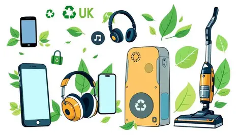 Refurbished electronics smartphones headphones vacuum cleaners recycling uk