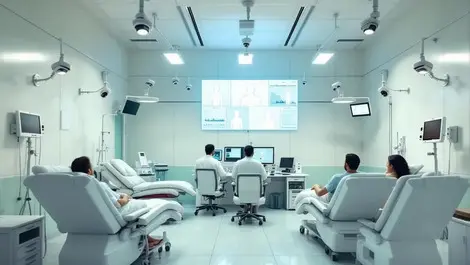 Dialysis clinic telangana ai video analytics safety monitoring