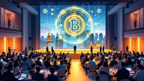 Hochiminh conference investors blockchain icons vietnamese fintech